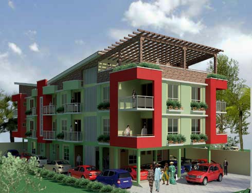 Block of 8 Nos 2-Bedroom Apartments at Sangotedo, Lagos